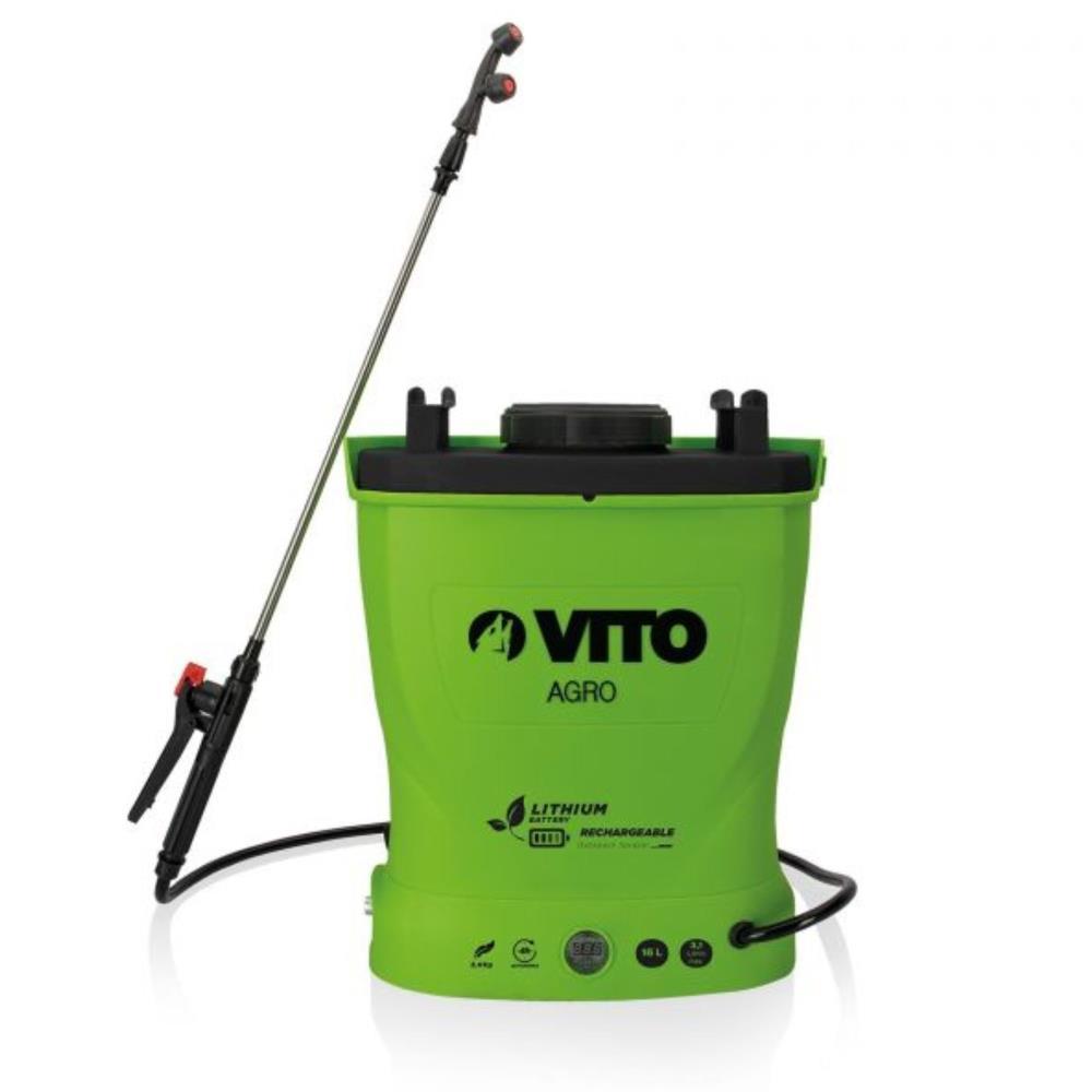 Pulverizador c/bateria 16lts ltio Vito