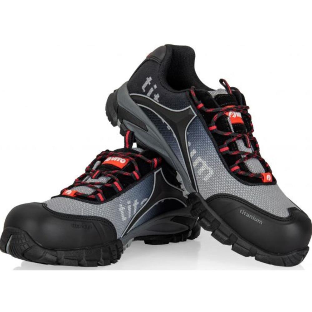 SAPATO TITANIUM NON-METAL S1P Nº45 VITO