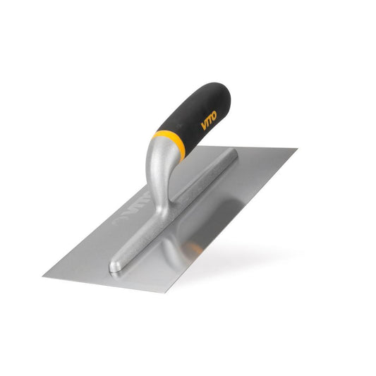 TALOCHA LISA AÇO INOX. C/BIMAT. 280X130mm