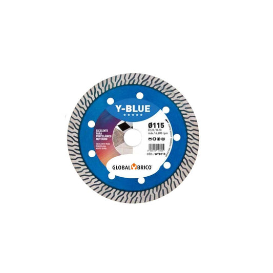 DISCO DIAM. Y BLUE 115mm  GLOBALBRICO