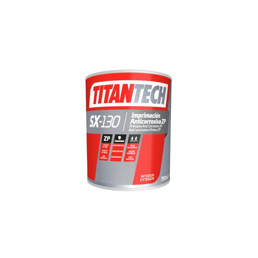 750ml Primario anticorrosivo cinzento SX130 Titan