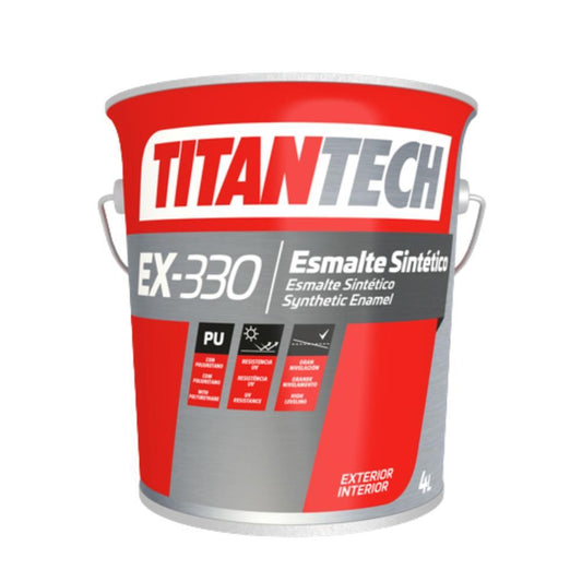 4L ESMALTE SINTETICO MATE EX-330 BRANCO B. 0566 TITAN
