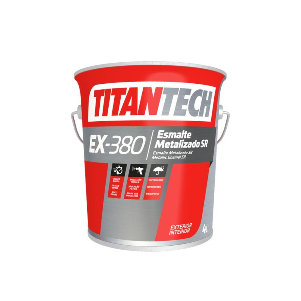 750ML ESMALTE METALIZADO SEC. RAP. EX-380 B. 597 TITAN