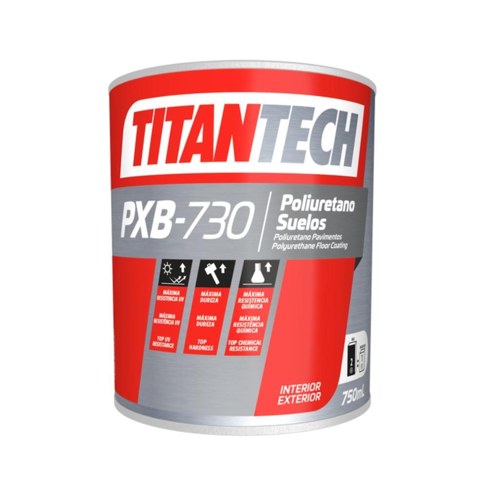 4L esmalte Poliuretano Pavimentos Branco PXB-730 Titan