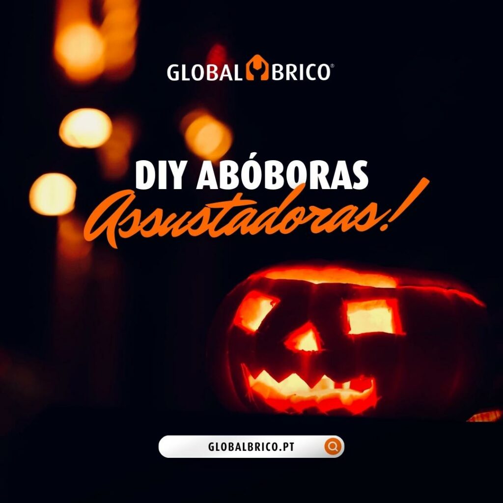 DIY Abóboras Assustadoras - GLOBALBRICO