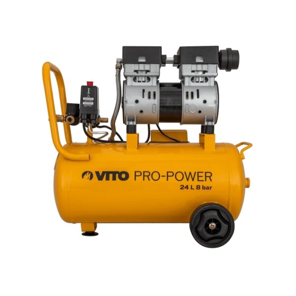 Compressor s óleo silencioso VICSOS25 24lts 8 bar 1.0HP Vito