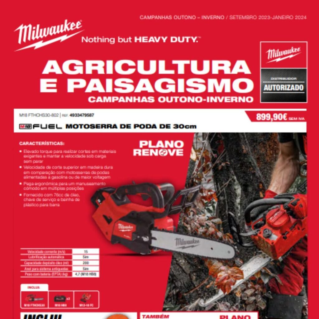 Catálogo Milwaukee | Agricultura e Paisagismo | Set 23 - Jan 24