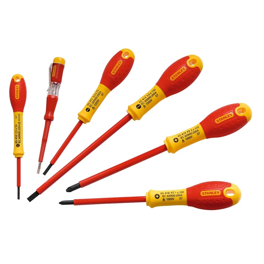 JG 6pcs CHAVE ISOL. FENDA/PH FATMAX STANLEY