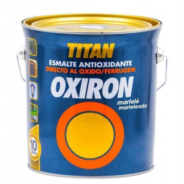 4L OXIRON MARTELADO CINZA PRATA TITAN