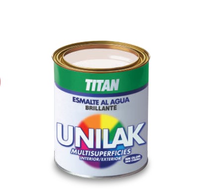 750ml ESM. UNILAK SAT. VERDE PRIMAVERA TITAN