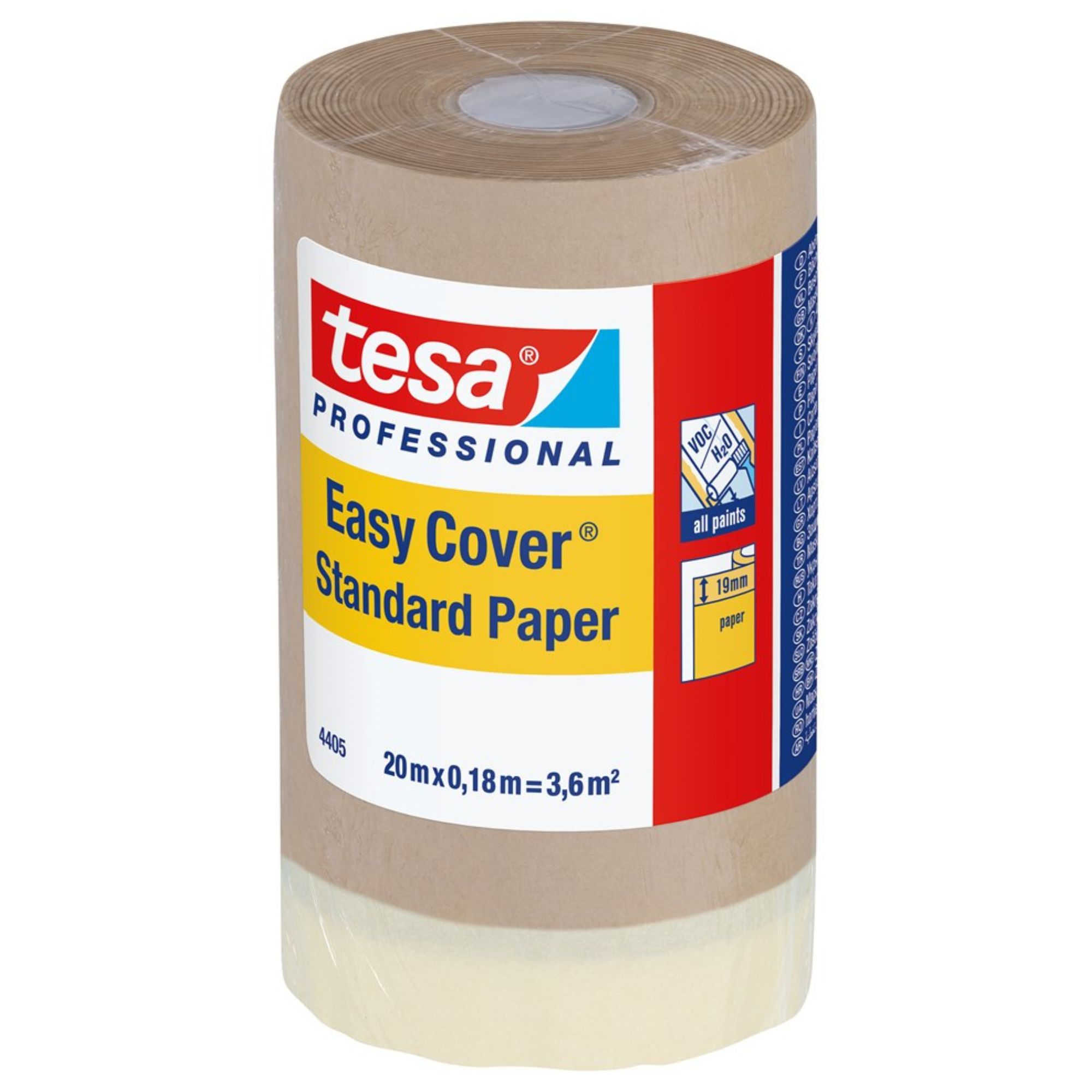 Easy cover paper 20 x 300mm transparente Tesa