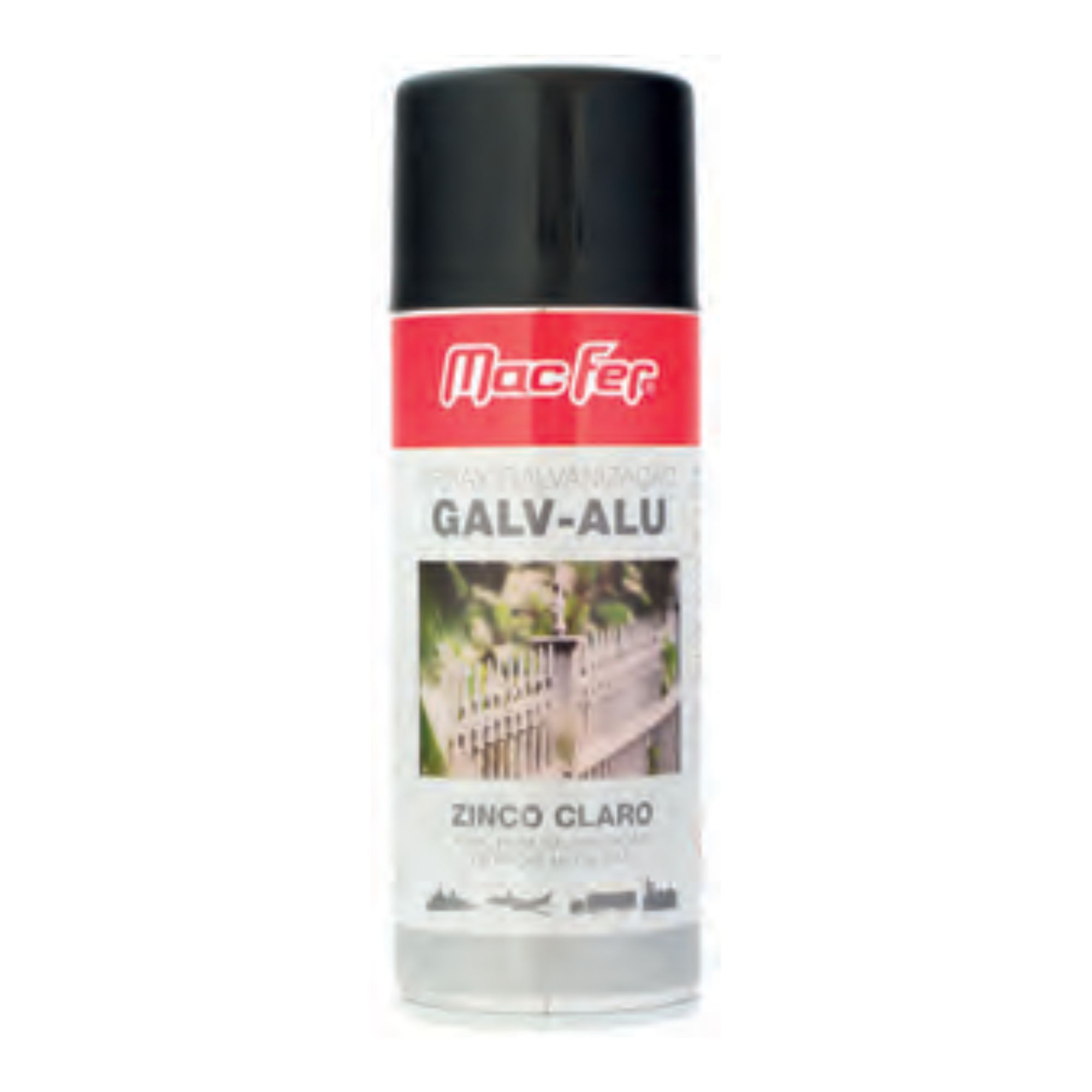 SPRAY ZINCO CLARO GALV-ALUM. 400ml MF