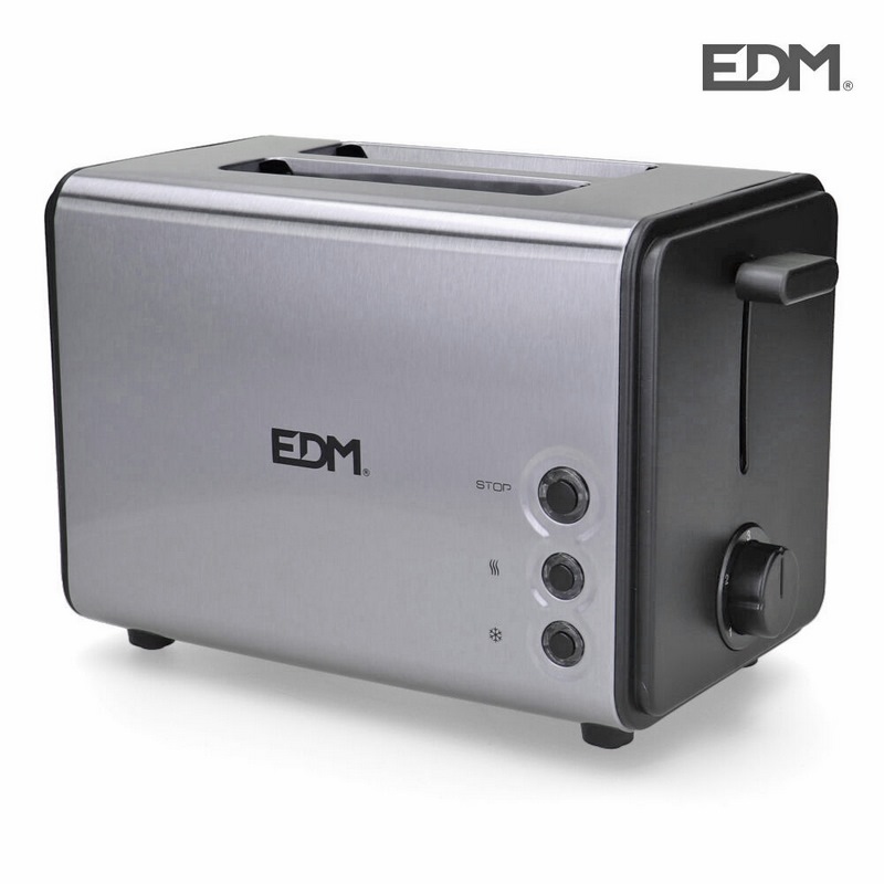 DUPLA SLOT CHROME TOASTER 850W EDM