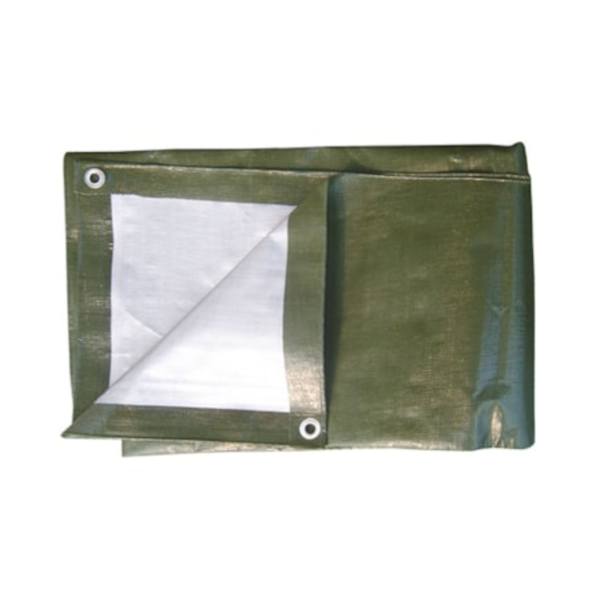 Resguarde impermeavel TP091 190gr/M2 4x6mt verde/cinza MF