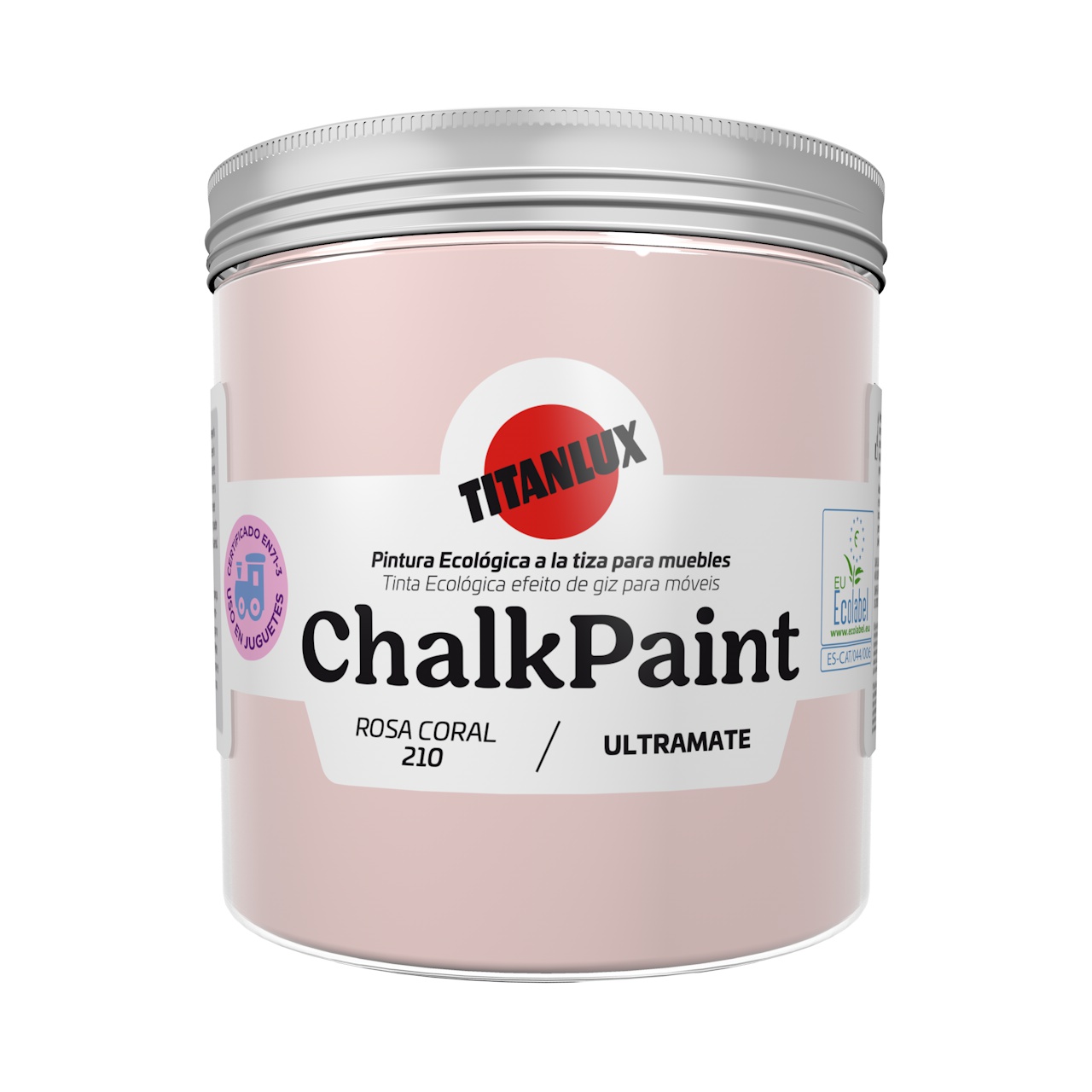 750ml TITAN CHALK PAINT MAMBO SALMAO