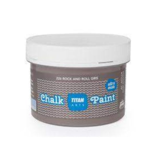 250ml TITAN CHALK PAINT CINZA ROCK AND ROLL