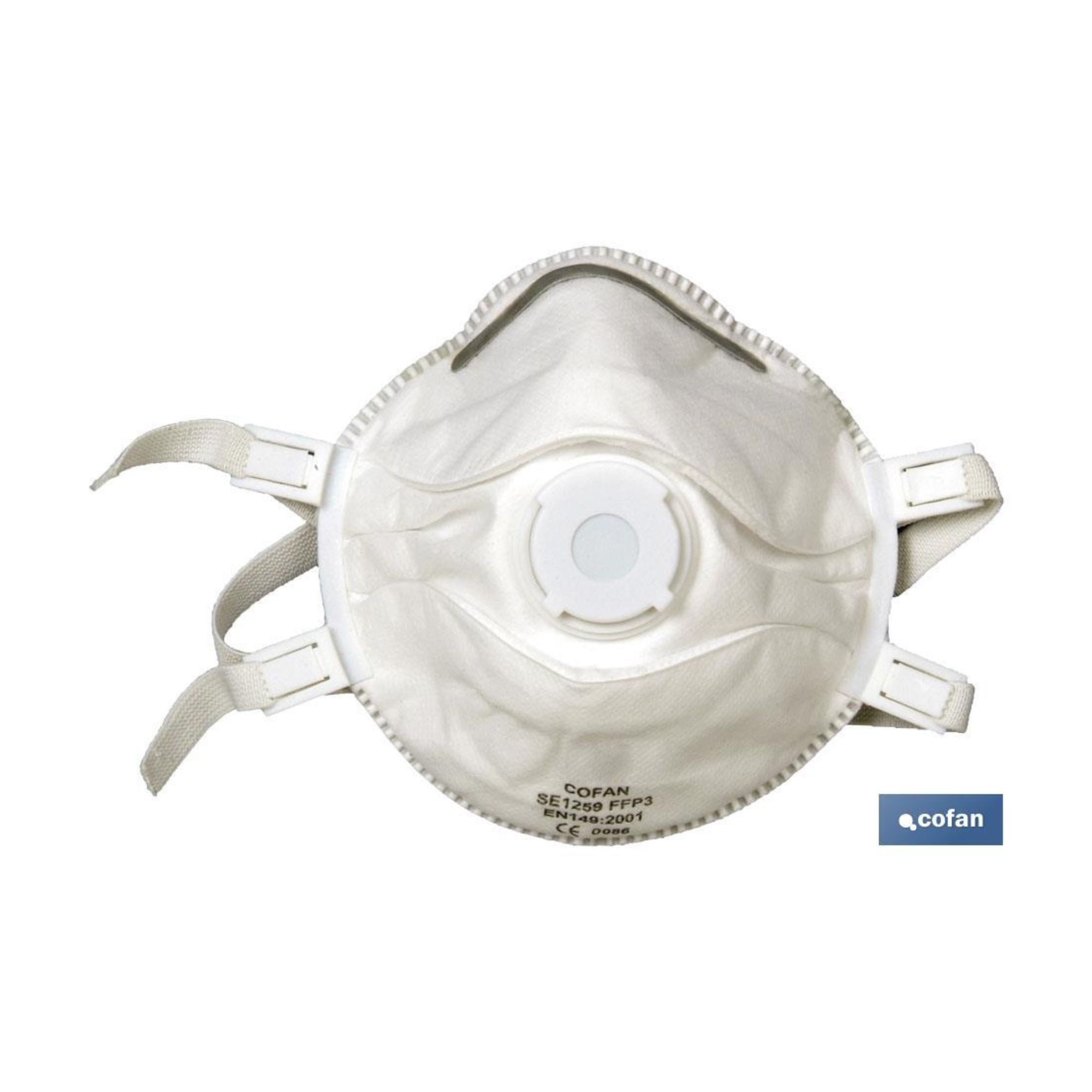 Mascara proteção c/valvula CE FFP3 Cofan