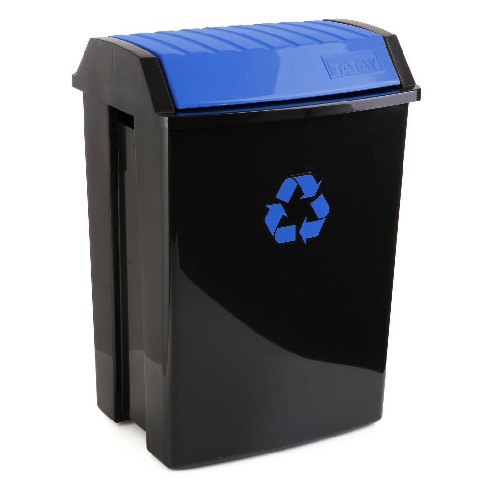 BALDE DE RECICLAGEM 50 L AZUL