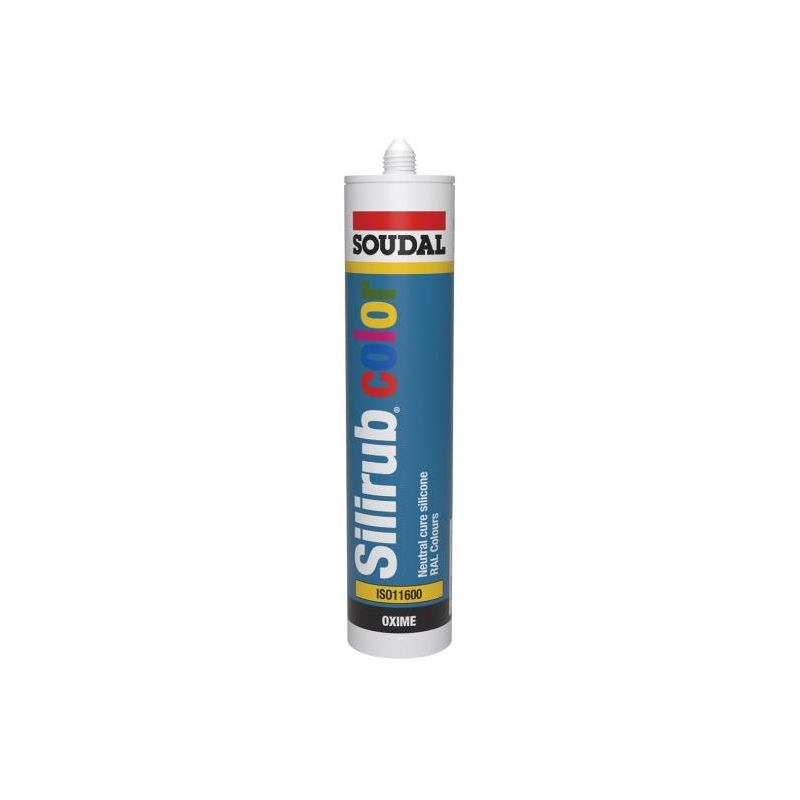 TUBO SILICONE SILIRUB RAL 7006 300ML SOUDAL