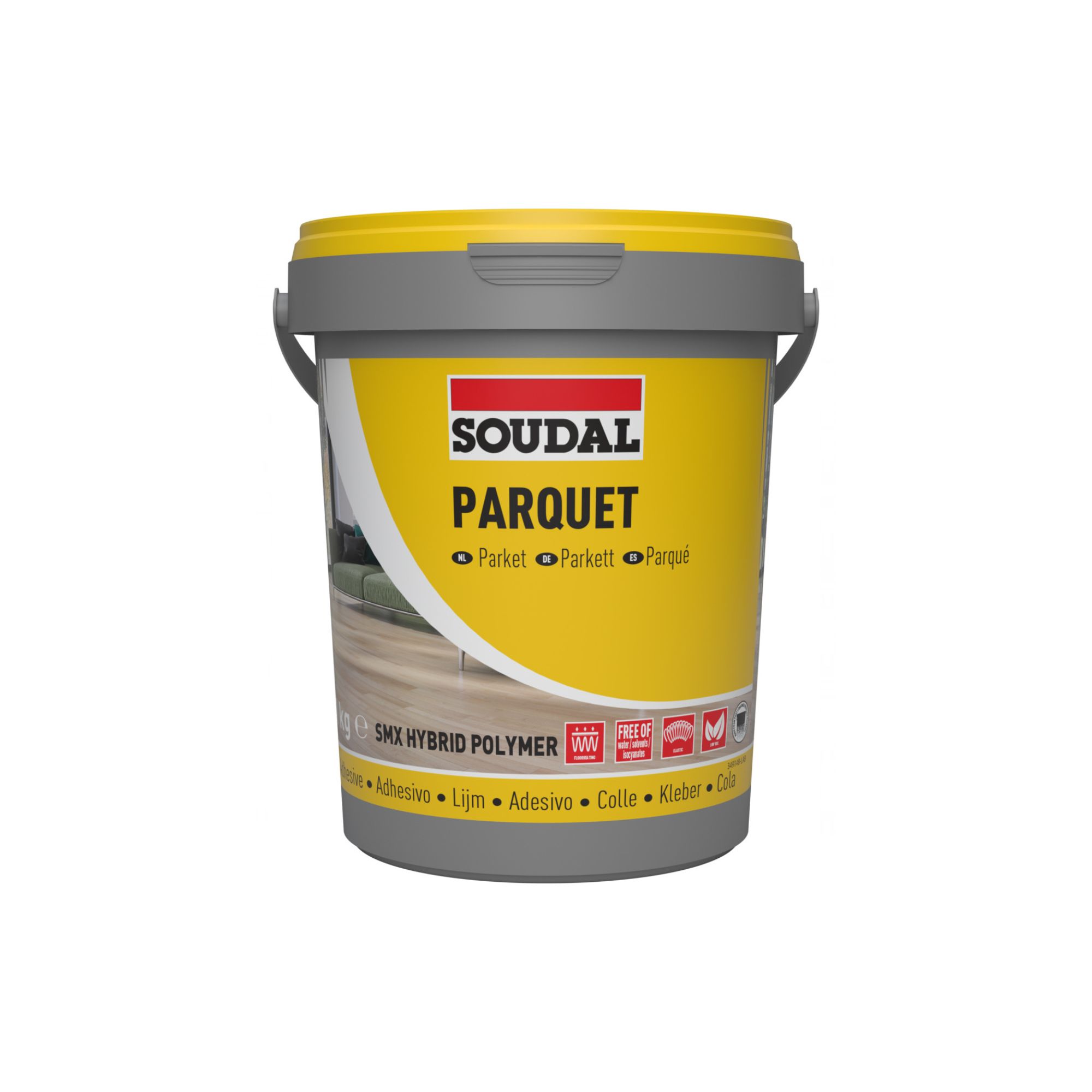 7 KG COLA PARQUET ADESIVA HYBRID SOUDAL