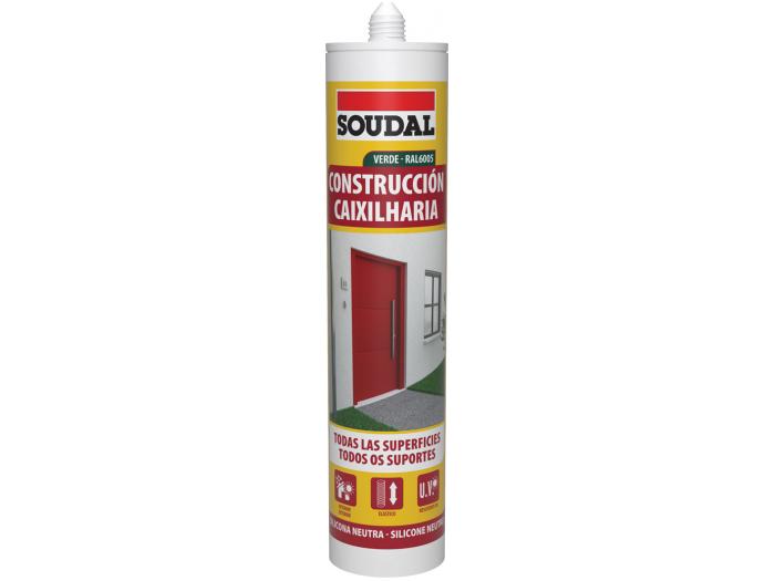 SILICONE CONSTRUÇÃO RAL 6005 SOUDAL