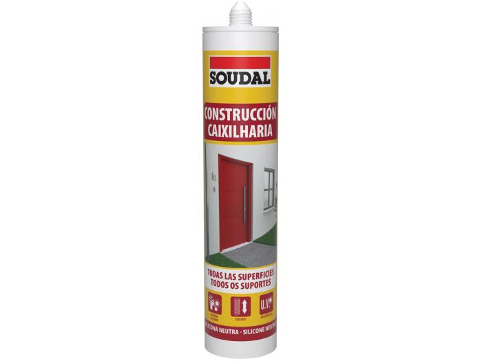 SILIC. CONSTRUÇÃO BOR. RAL 3005 - 290ml SOUDAL