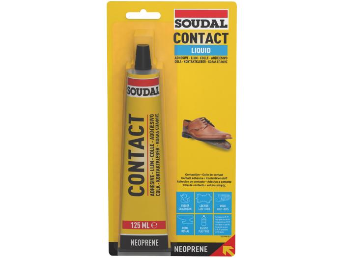 COLA DE CONTACTO LIQ. 125ml (44A-BOX) SOUDAL