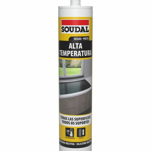 SILIC. ALTA TEMP. DIY 290ml SOUDAL