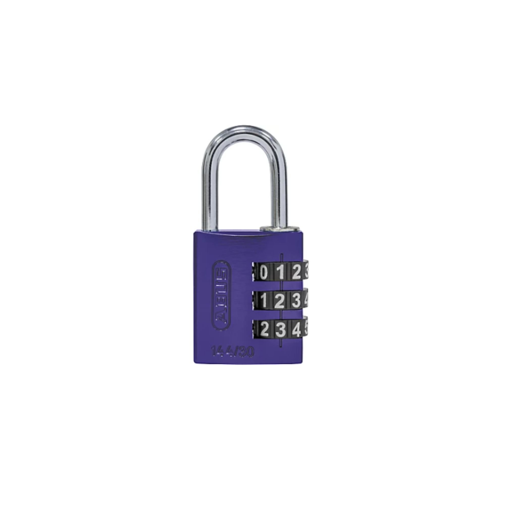 BL CADEADO COMBINAÇÃO DE ALUMINIO 30mm LILAS ABUS