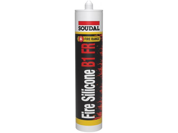 300ML FIRESILICONE B1 FR CINZENTO SOUDAL