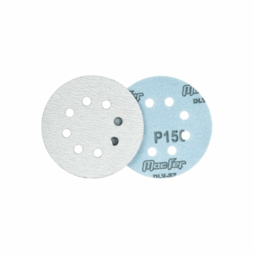 Disco lixo velcro anti-emp. DLV-EZ - 508F 125mm P80 MF