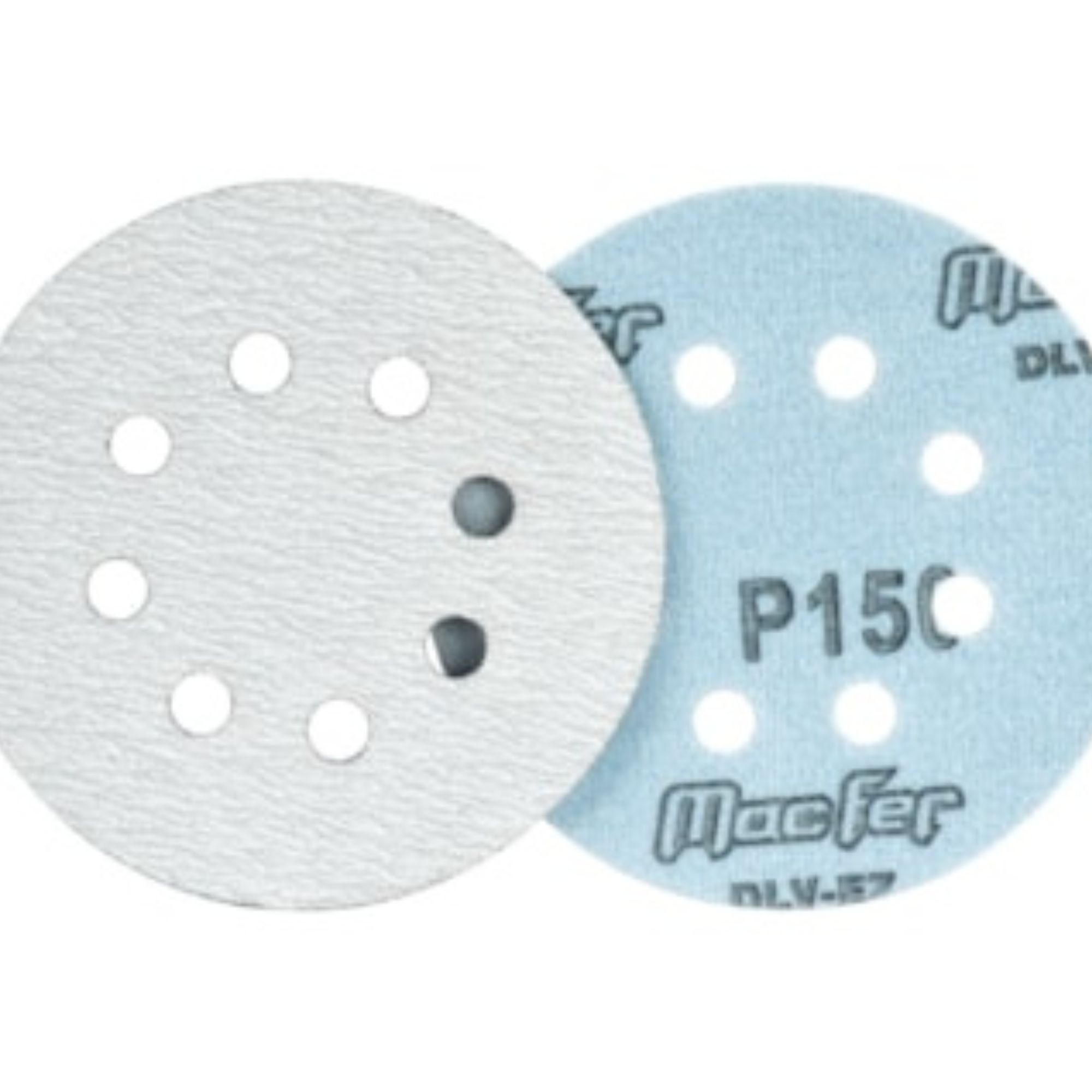 Disco lixo velcro anti-emp. DLV-EZ - 508F 125mm P150 MF