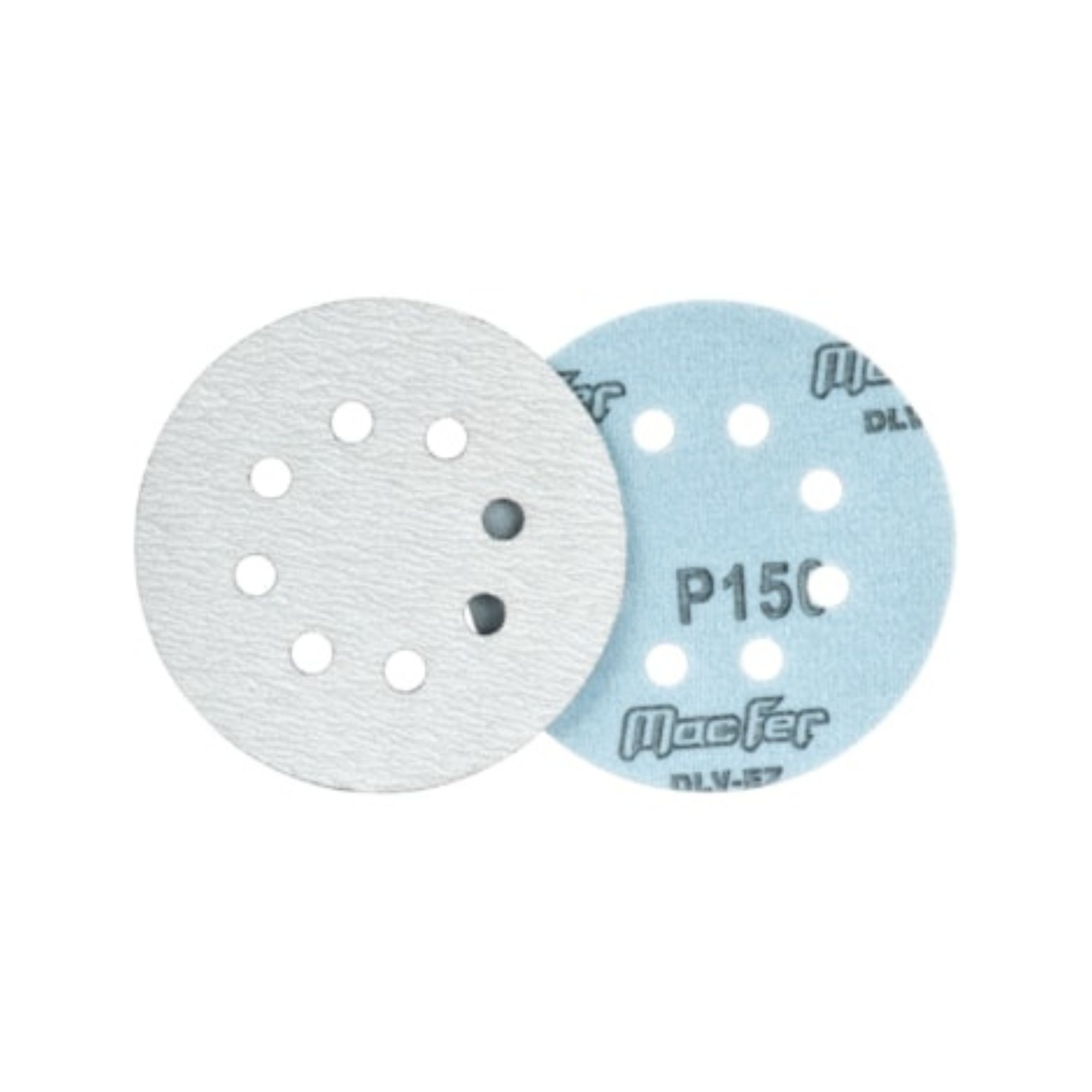 Disco lixo velcro anti-emp. DLV-EZ - 508F 125mm P240 MF