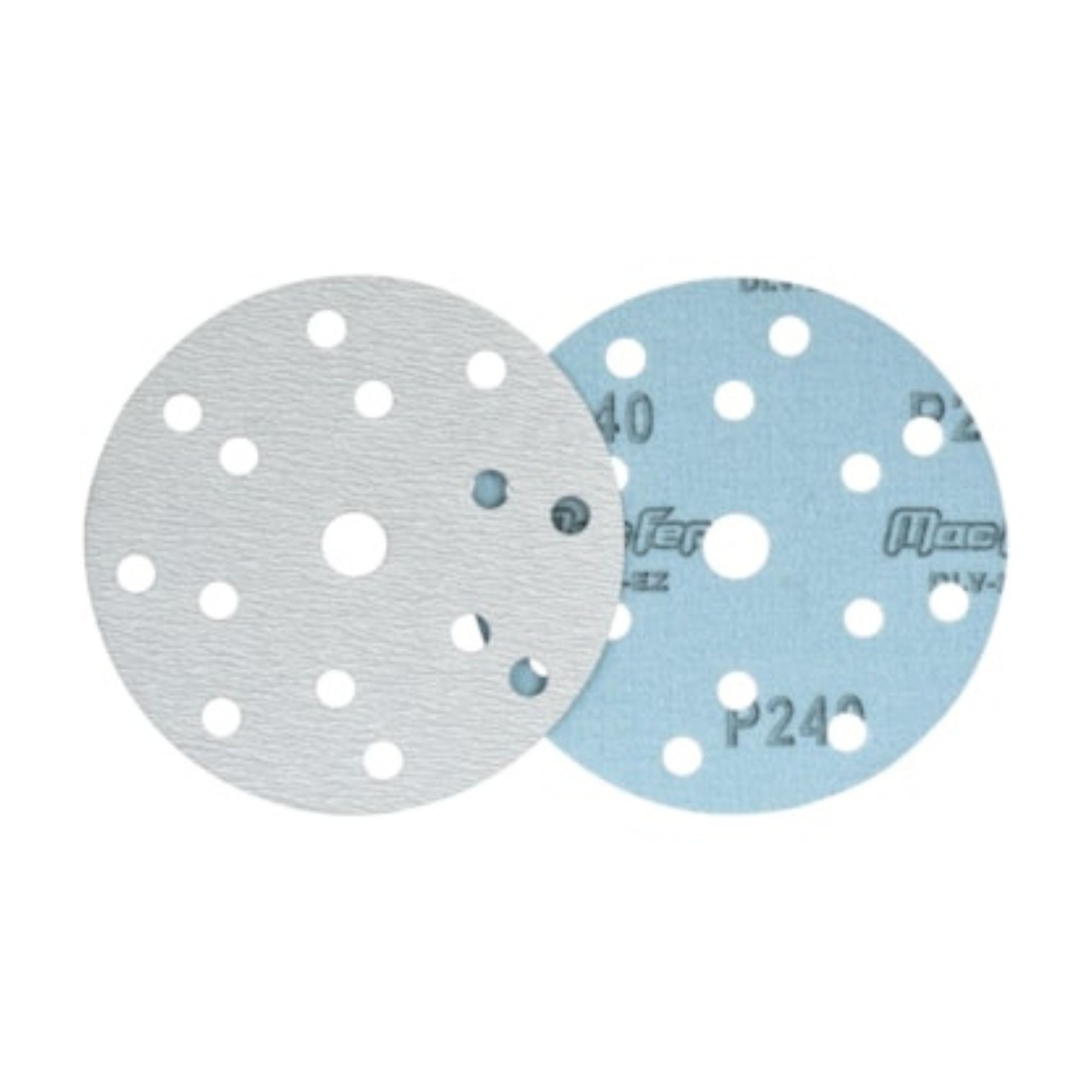 Disco lixo velcro anti-emp. DLV-EZ - 615F 150mm P80 MF