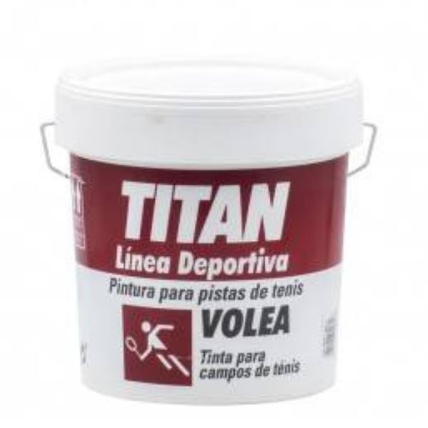 10L TINTA P/ CAMPOS DE TENIS VERDE TITAN