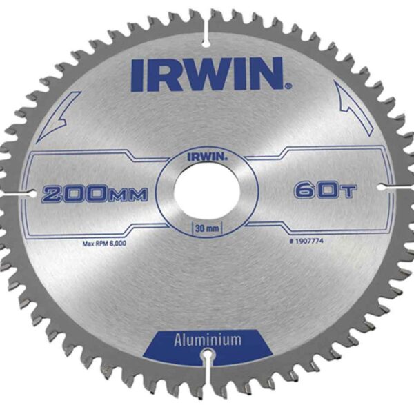 DISCO CORTE ALUM. 200X60TX30 IRWIN