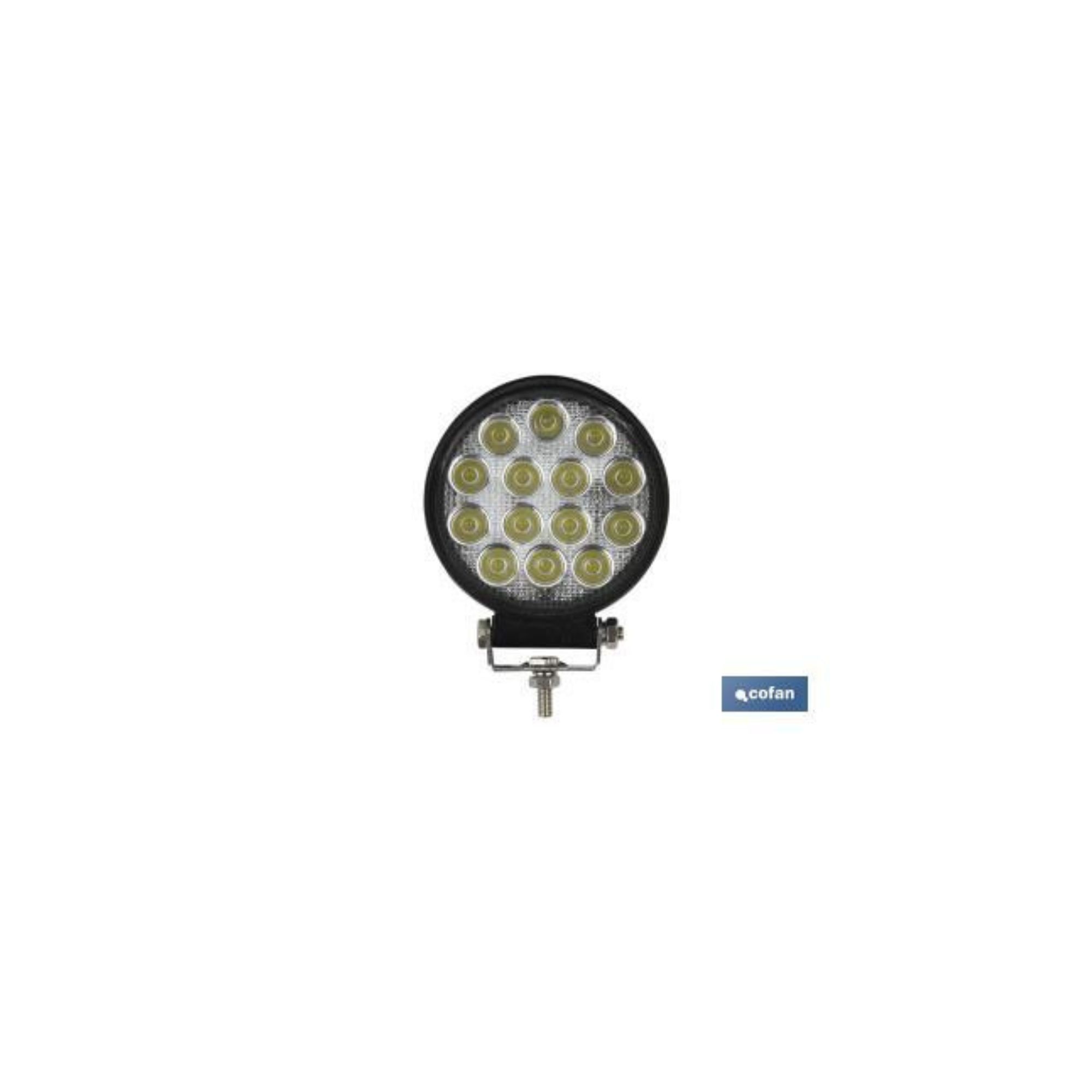 Foco trabalho 164 led 2950 lumens 6000k 42W IP6 Cofan