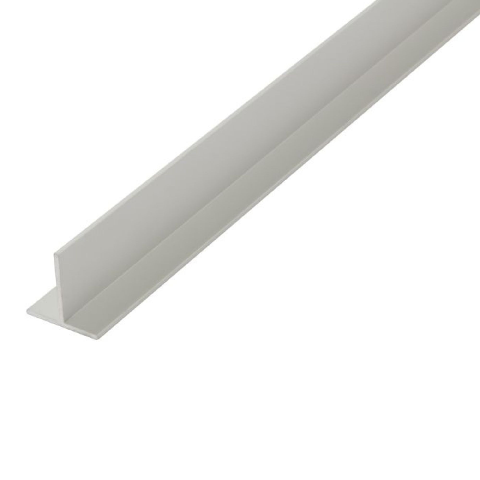 Perfil T 25X25-2.5mt alumio branco Amig