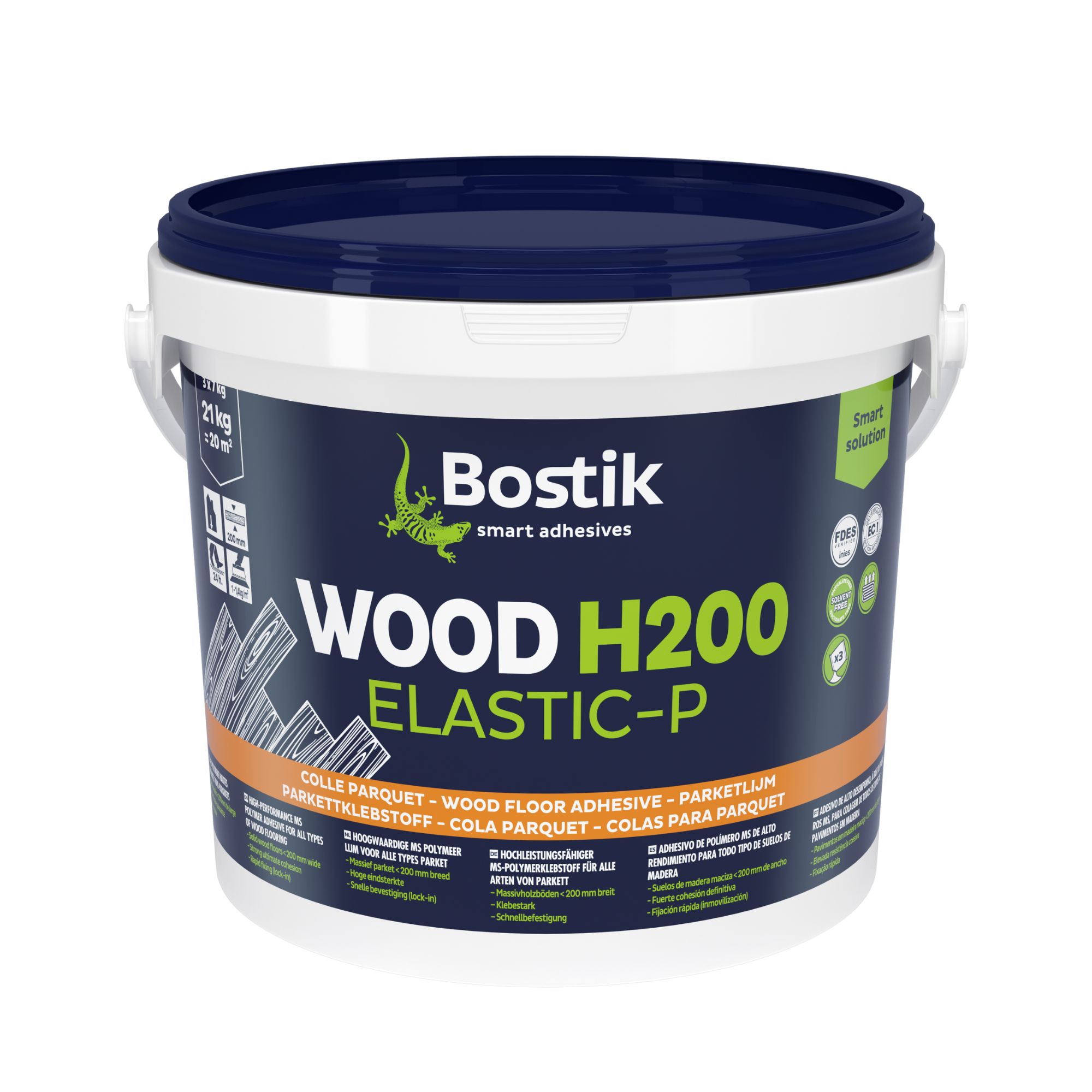 21kg cola de parquet WOOD H2000 elastic Bostik