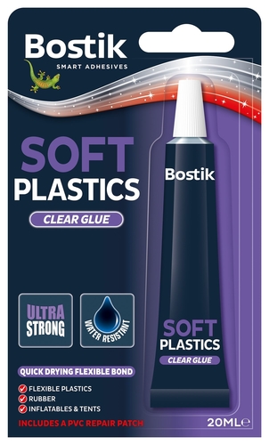 COLA PLASTICOS FLEX. TRANSP. 20ml BOSTIK