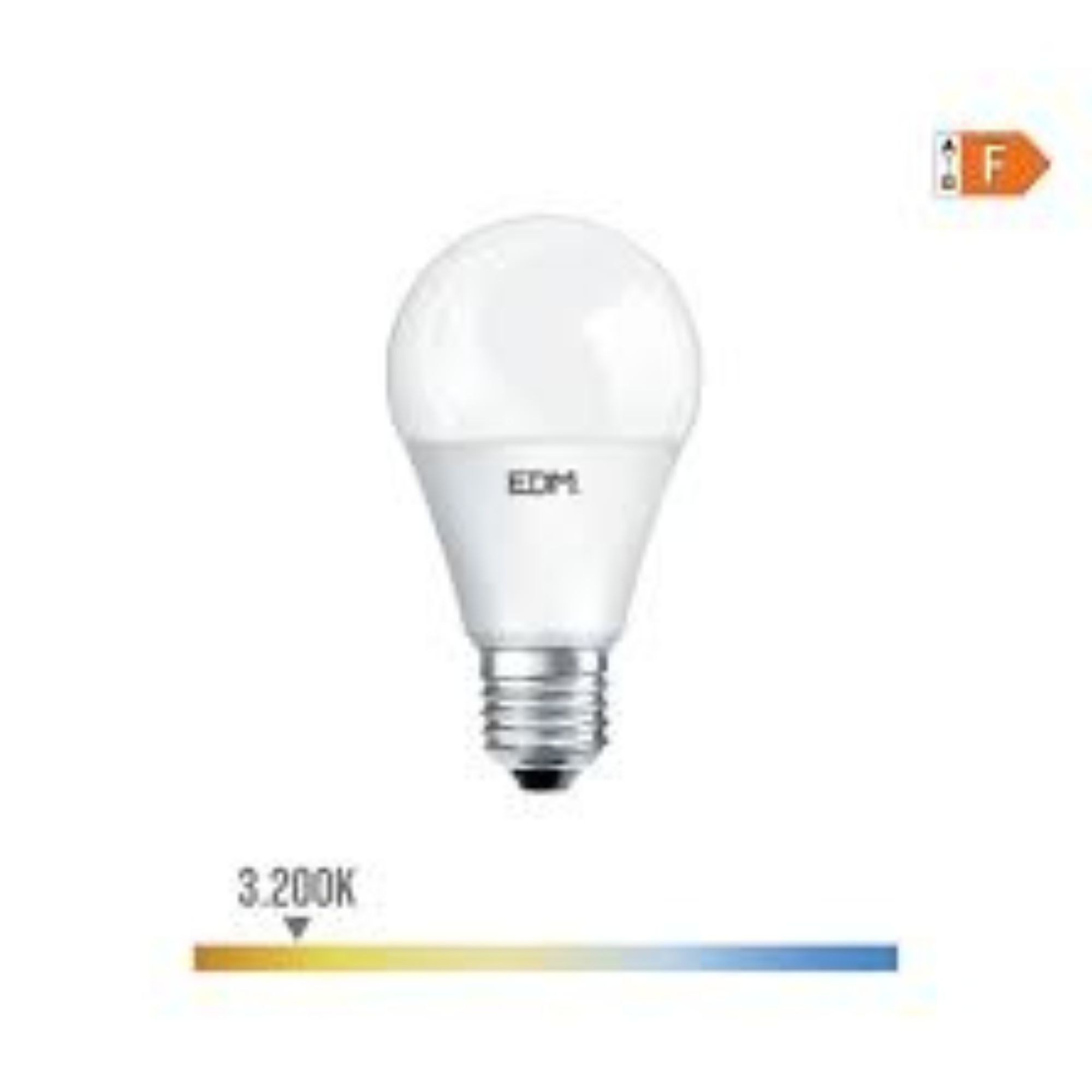 LAMPADA STANDARD LED E27 12W 1055lum 3200K LUZ Q