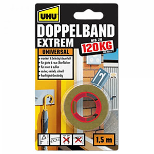 DOUBLEFIX UNIVERSAL FITA 1,5MX19MM UHU