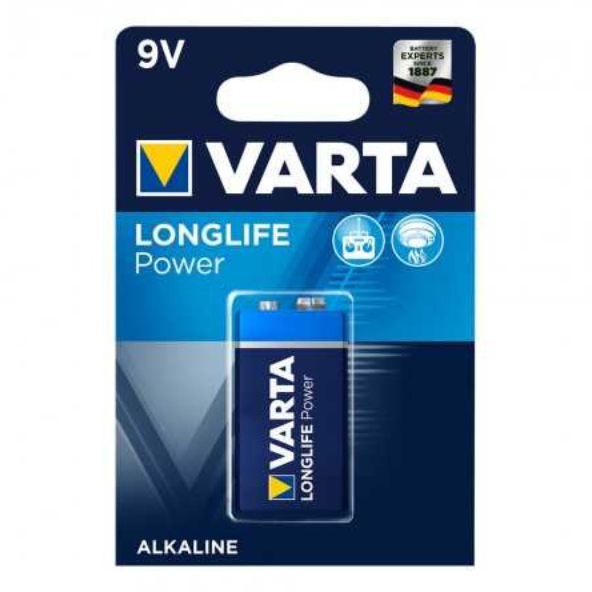 PILHA VARTA ALK. 6LR61 9V