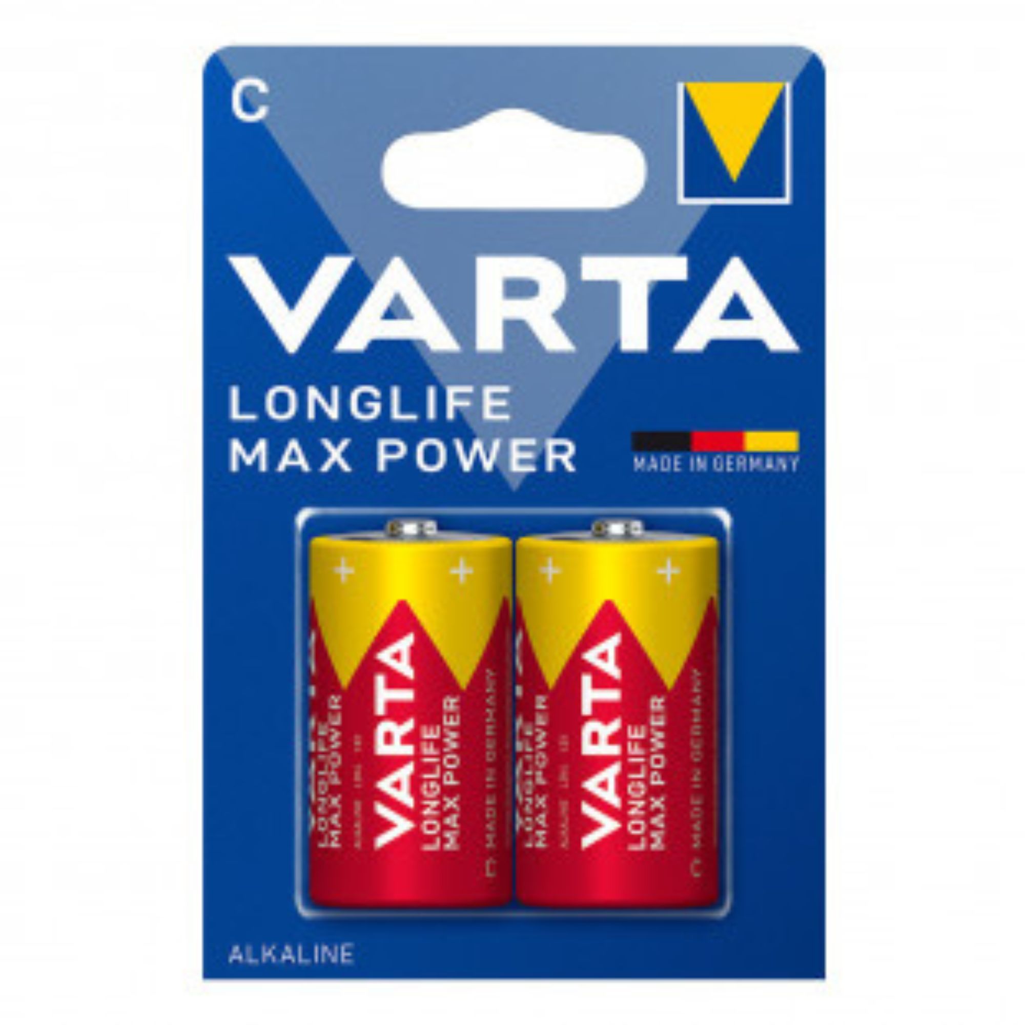 PACK 2 PILHAS VARTA LONG LIFE MAX POWER LR14