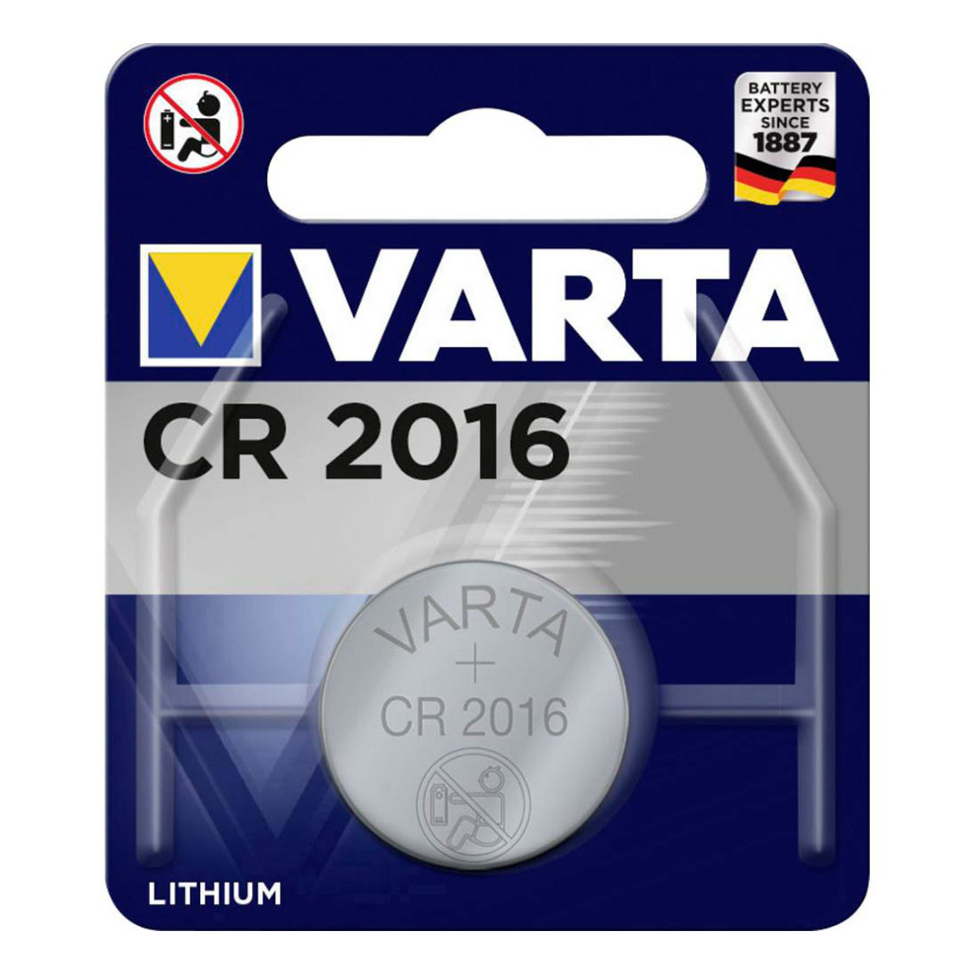 PILHA VARTA BOTAO LITIO CR2016 3V