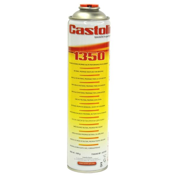 Botija gas 1350 (propano butano) Castolin