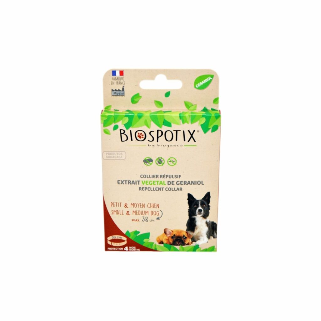 Coleira repelente cão medio Biospotix