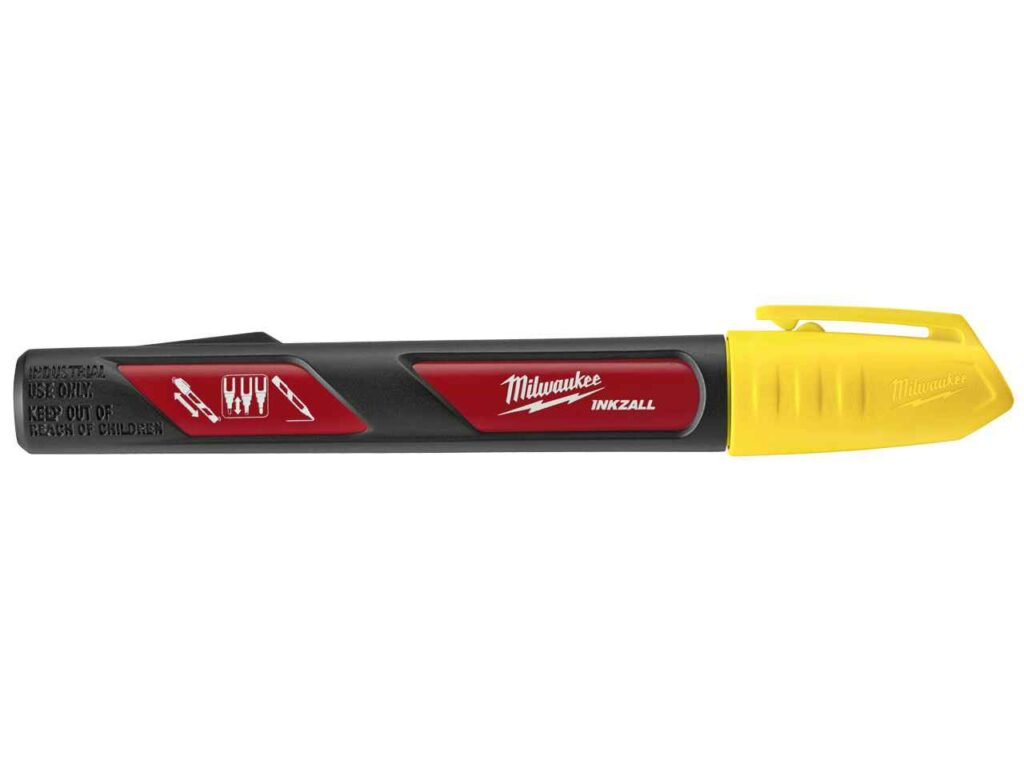 MARCADOR AMARELO INKZALL MILWAUKEE