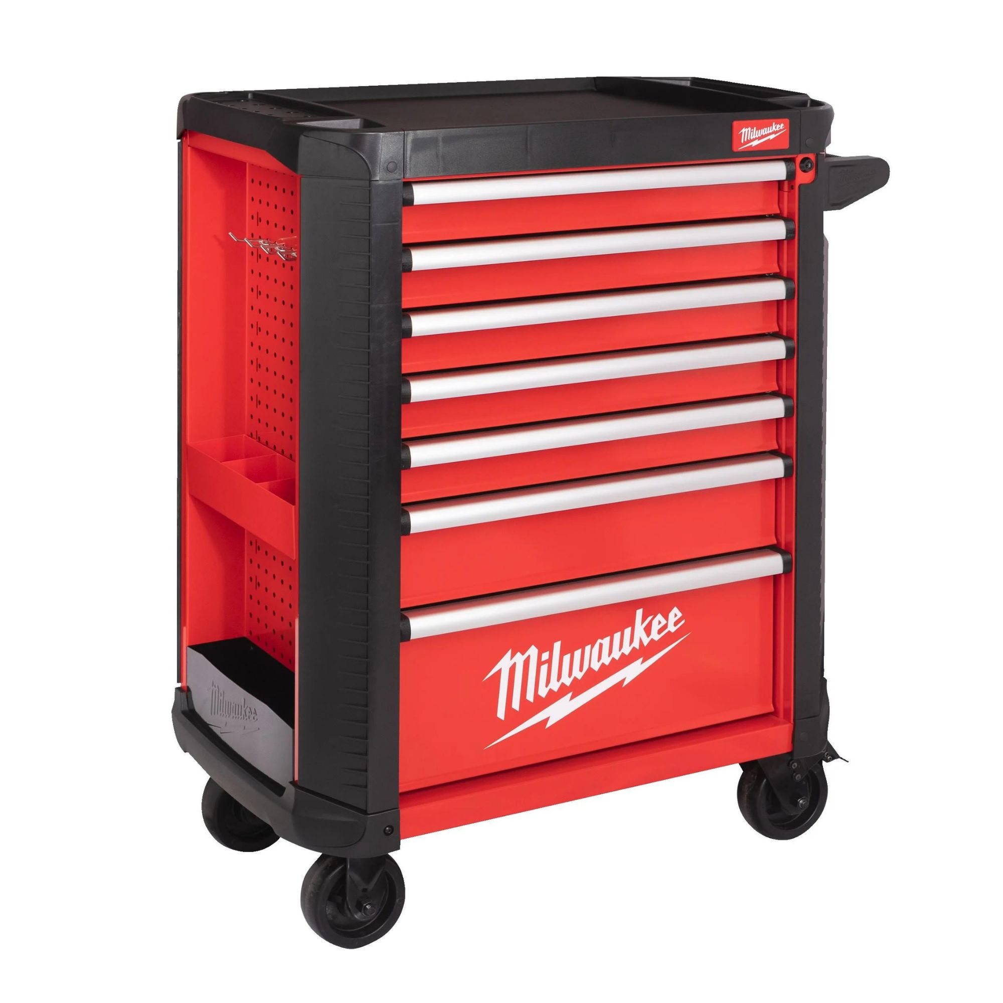 Carro de ferramenta metalico de 7 gavetas Milwaukee