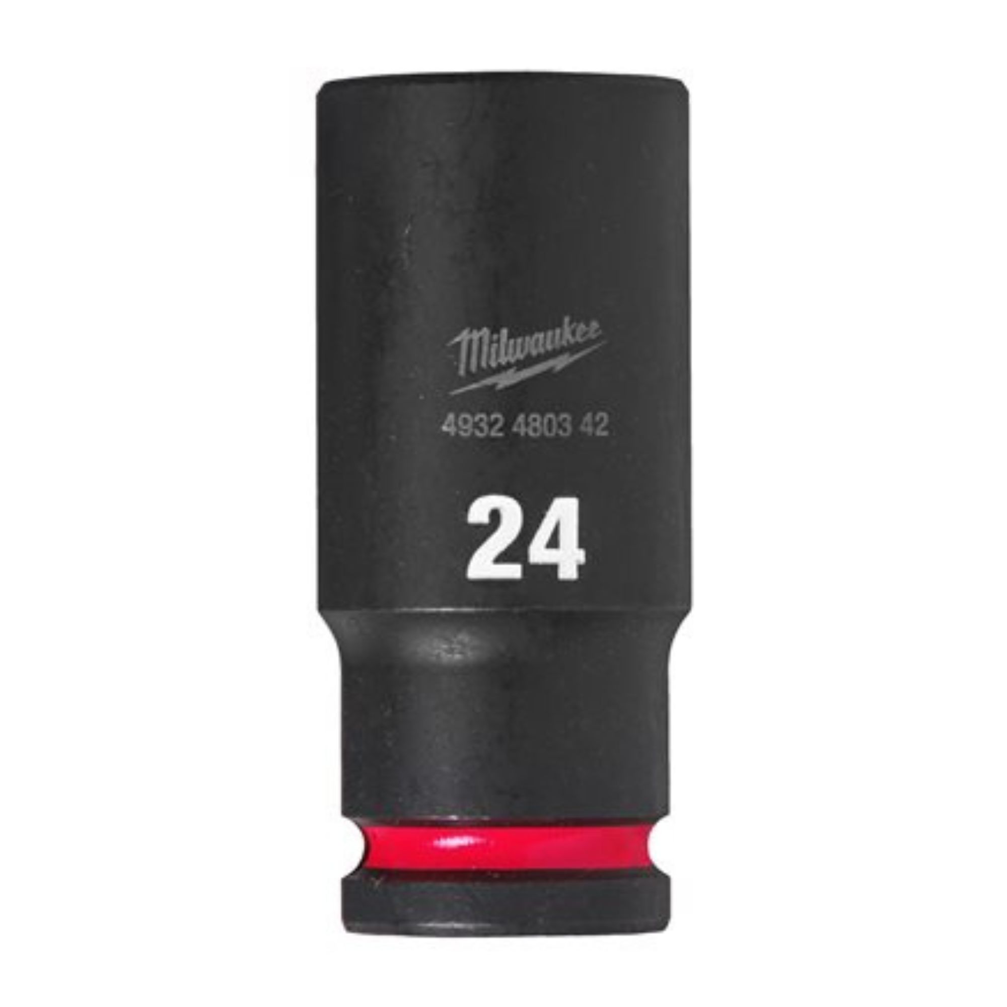 Ch. de cx de impacto 1/2" 24mm cumprida SHOCKWAVE Milwaukee